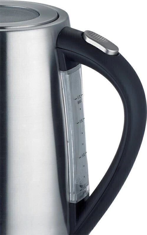 Pava Eléctrica Digital 1.7 L Acero Inoxidable Ped2508 Con Base Atma Gris - Imagen 2