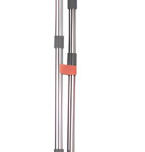 Set Escoba Y Pala Aeropuerto Onebox Rebatible Desmontable Negro