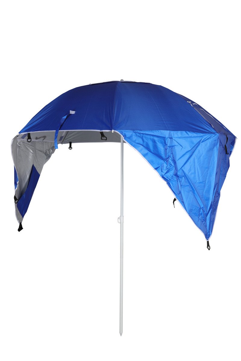 Sombrilla Con Rompeviento Reforzada Carpa Playa Proline Azul - Imagen 4