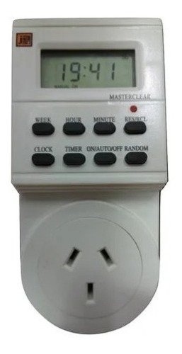 Timer Enchufable Digital Reloj Programable Interelec - Imagen 3