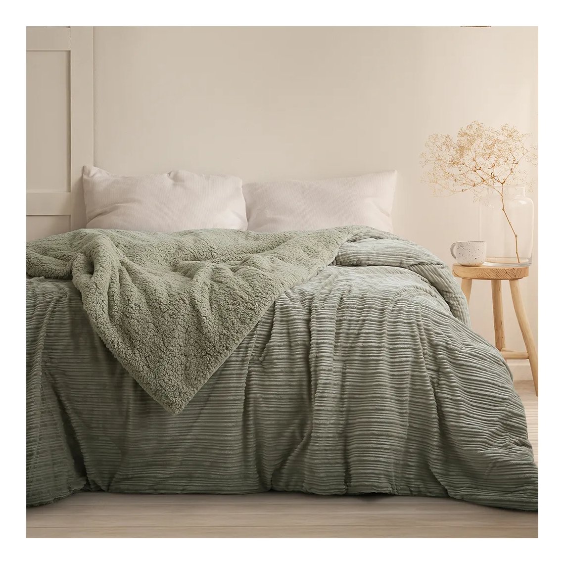 Edredón Acolchado Palette Noruega C/corderito - Twin 11/2 Pl - Imagen 3