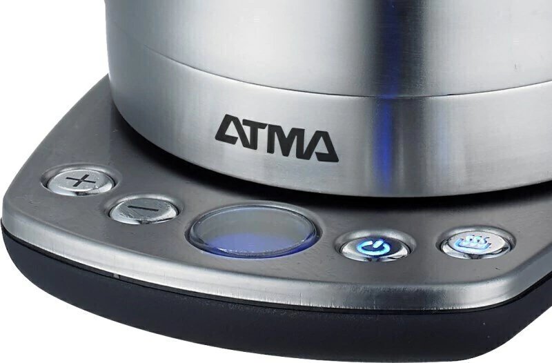Pava Eléctrica Digital 1.7 L Acero Inoxidable Ped2508 Con Base Atma Gris - Imagen 3
