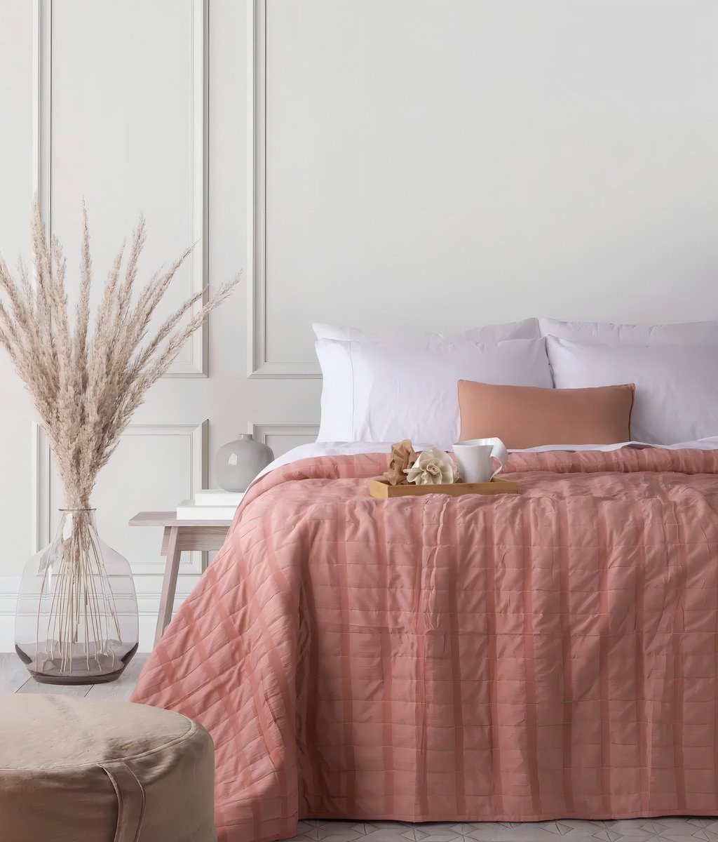 Cubrecamas Cover Alcoyana Kyoto 2 1/2 Pl Matelaseado A1601/3 - Imagen 2