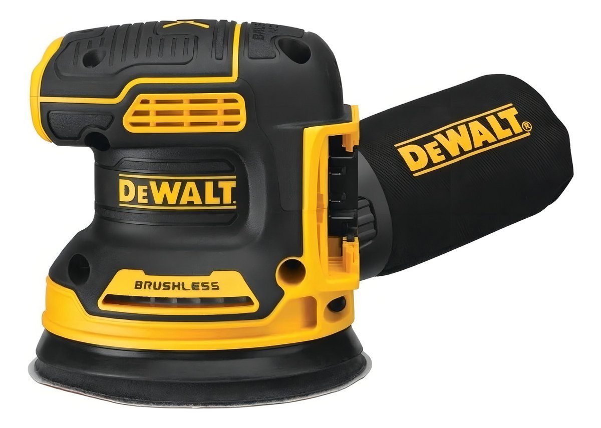 Lijadora Orbital De 5 Sin Escobillas Dewalt Dcw210b Negro