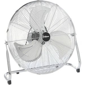 Turbo Ventilador 20'' Liliana Vtfm20 100w 3 Vel Reclinable Estructura Gris Aspas Plateado Diámetro 20 Material De Las Aspas Metal