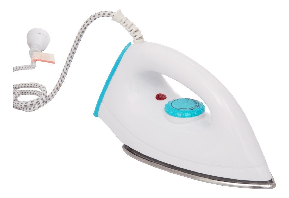 Plancha Kanji Home Kjhpls1002 1000w Base De Acero Inox C&e Color Blanco - Imagen 4