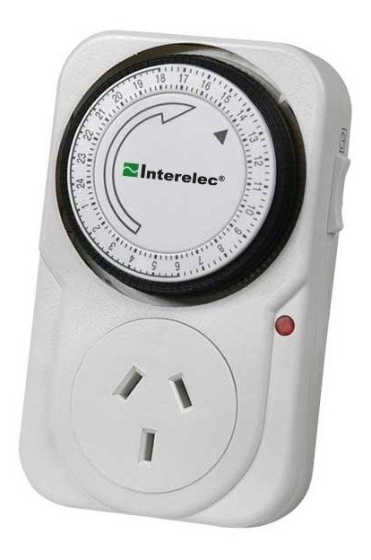 Temporizador/timmer Mecanico Programable 24hrs Interelec - Imagen 2