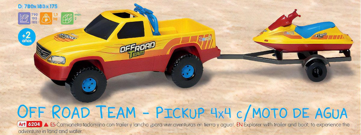 Rondi Vehículo Trailer Moto Agua Road Team Playa Arrastre - Imagen 2