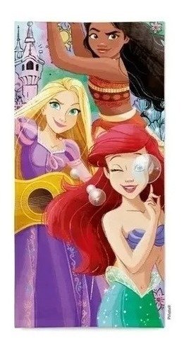 Toallon De Microfibra 60x120 Piñata Original Princesa Princesa