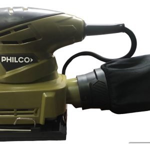 Lijadora De Palma Philco Orbital Lo181 180w Bolsa Recolector Verde 50