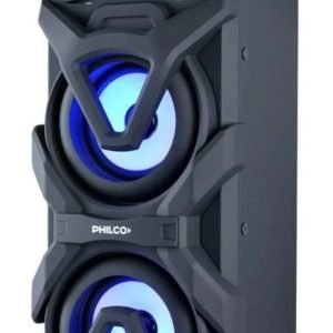 Parlante Inalámbrico Philco Djp10p Bluetooth Luces Color Negro