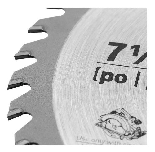 Disco Sierra 7 1/4 -40 Dtes Black And Decker 77-757-ps Gris Oscuro - Imagen 2