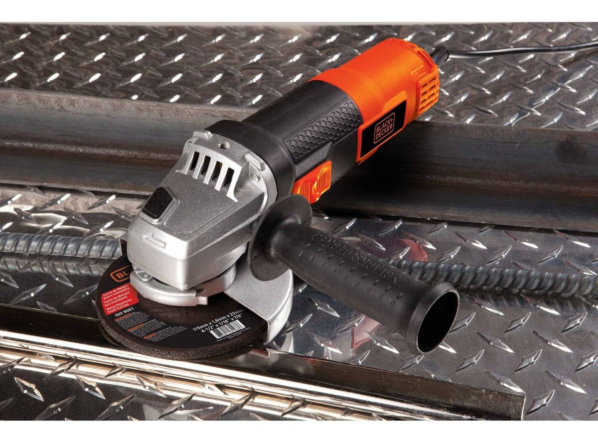 Amoladora Angular 115mm 820w Black Decker G720n Color Naranja - Imagen 5