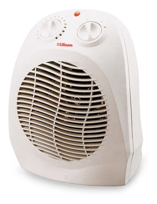 Caloventor Liliana Hot Wind 2000w Con Termostato Color Blanco