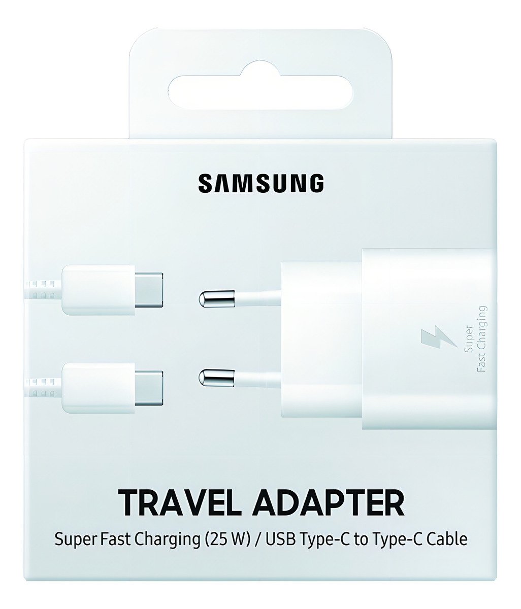 Cargador De Pared Samsung Ultra Fast Usb-c 25w Blanco - Imagen 3