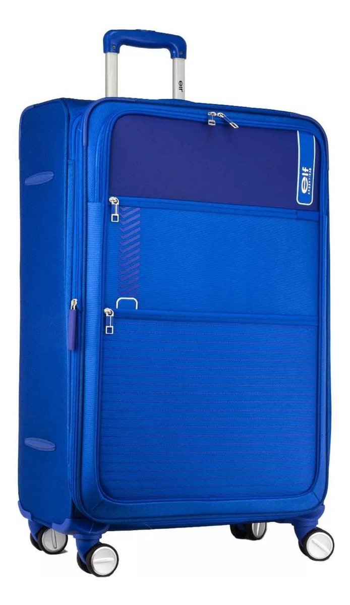 Valija 28 4280 Elf Azul 4 Ruedas Liso - Imagen 3