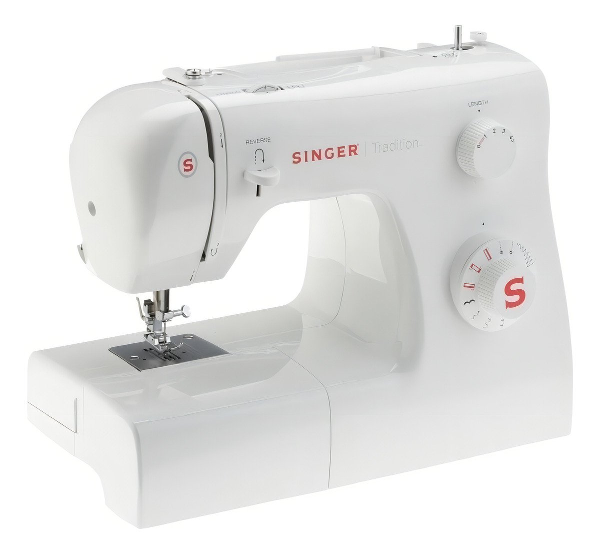 Máquina De Coser Recta Singer Tradition 2250 Portable Color Blanco - Imagen 2