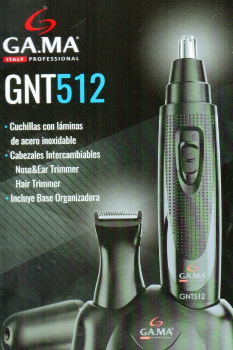 Recortadora Trimer Gama Italy Gnt512 Negra Negro - Imagen 4