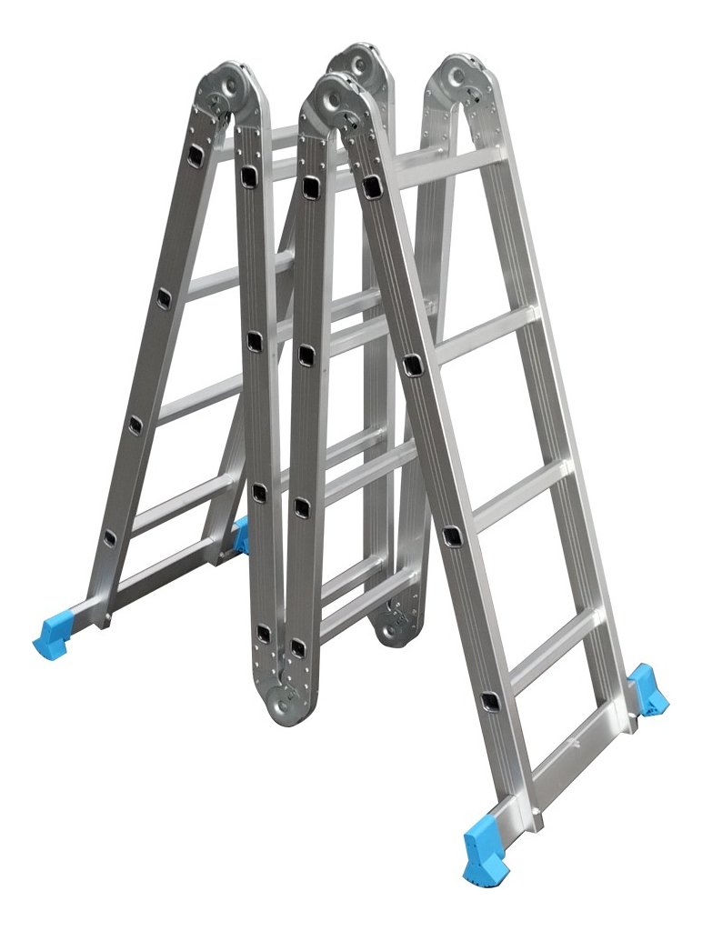 Escalera De Aluminio Articulada X4 Gamma G211ar Aluminio - Imagen 4