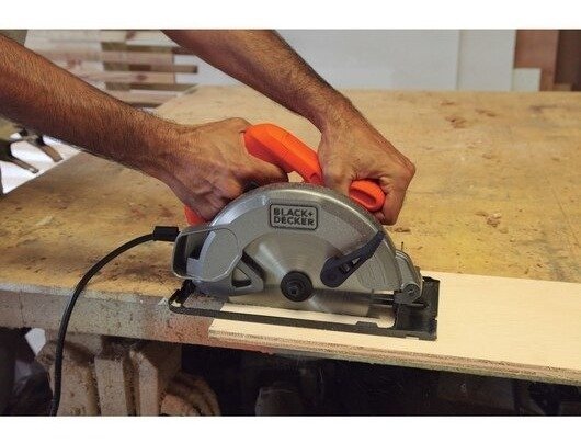 Sierra Circular Eléctrica Black+decker Cs1004 184mm 1400w - Imagen 2