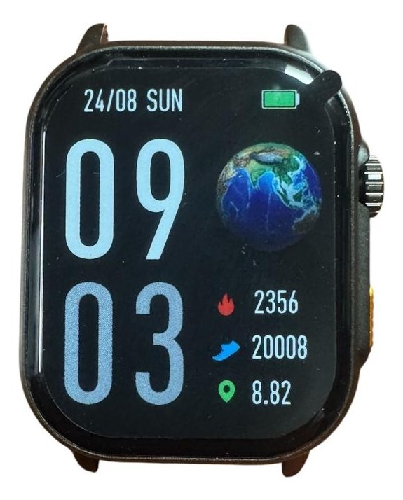 Smartwatch Teck Gnr-swtk-100 2.01 Bluetooth Genérico Negro Negro Lisa - Imagen 3