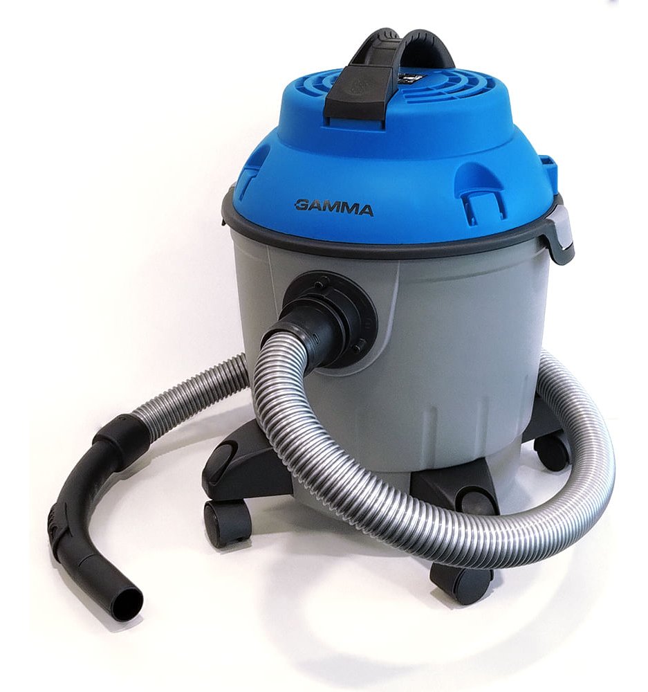 Aspiradora Electrica Gamma G2206ar 18lts 1000w Hepa Color Celeste Y Gris