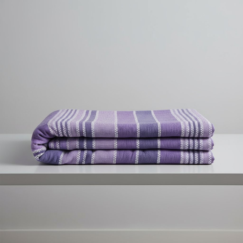 Cubrecama Yasmine Indiana Ancona 1 Plaza Verano Violeta Violeta Indiana - Imagen 5