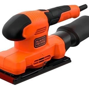 Lijadora Profesional Orbital Black+decker Bew220 Negra Y Naranja 150w Negro/naranja