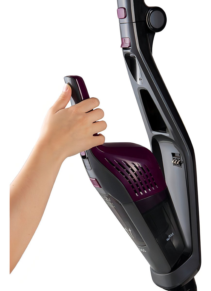Aspiradora Inalámbrica Atma 2 En 1 Dual Force Power As7922pi Gris/violeta - Imagen 7