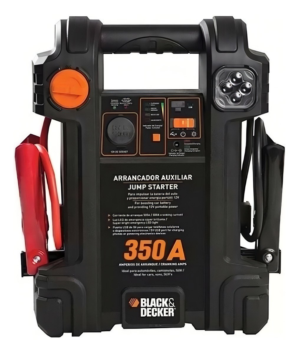 Arrancador Batería Black Decker Js350s 300 Amp 12v - Imagen 2