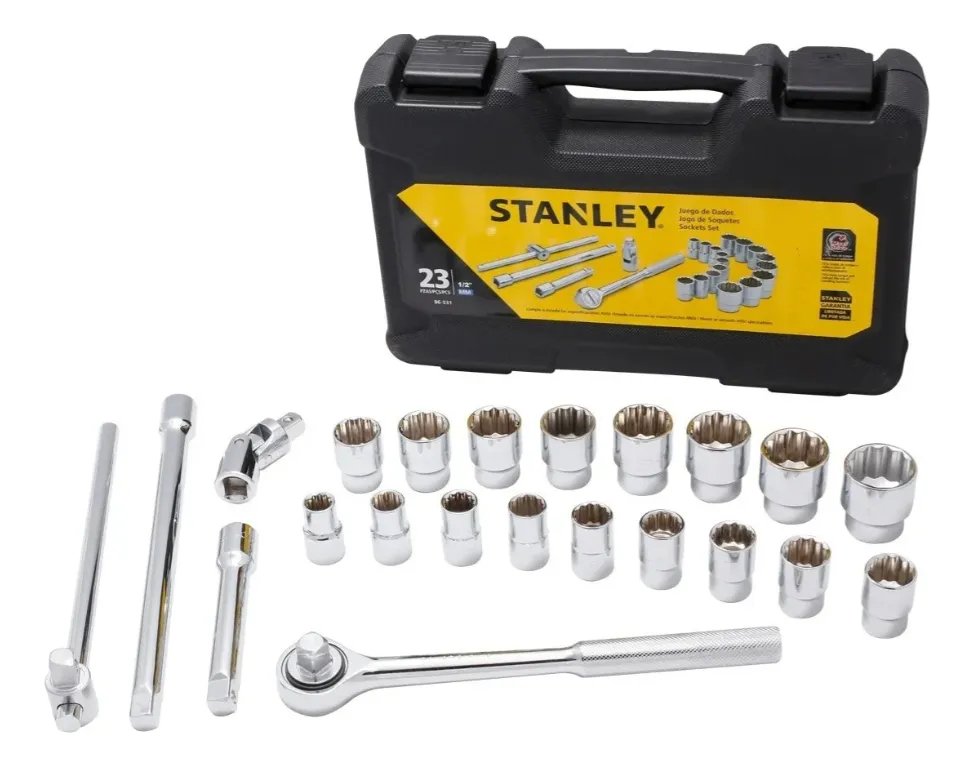Stanley 86531 Juego De Tubos 23 Piezas Negro - Imagen 3