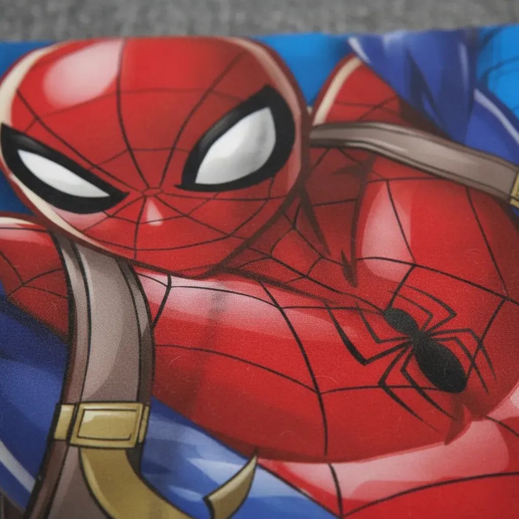 Acolchado Piñata Disney 1 1/2 Plaza Reversible 155x240 Cm Azul Spiderman - Imagen 3