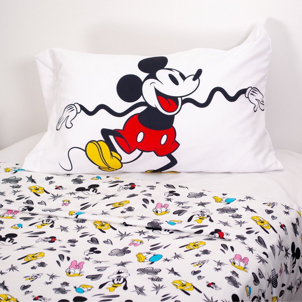 Juego De Sábanas 1 1/2 Plaza Plus Piñata Mickey Disney Mickey Mickey - Imagen 2