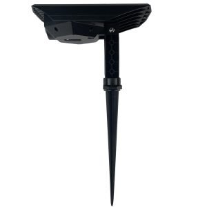 Luz Solar Led Rgb De Estaca Exterior 3 Colores Jardín Proline Negro