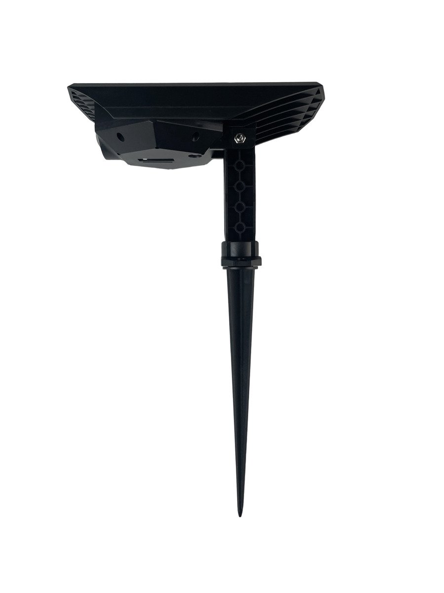 Luz Solar Led Rgb De Estaca Exterior 3 Colores Jardín Proline Negro