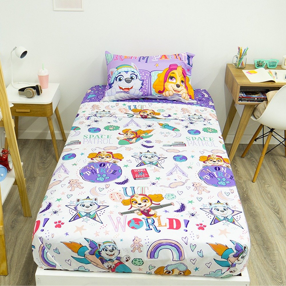Sábanas Piñata Paw Patrol Skye Rosa - Imagen 2