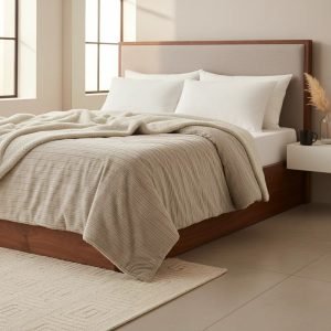 Edredón Acolchado Palette Noruega C/corderito - Twin 11/2 Pl