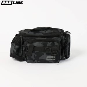 Bolso De Pesca Camuflaje Oscuro Proline