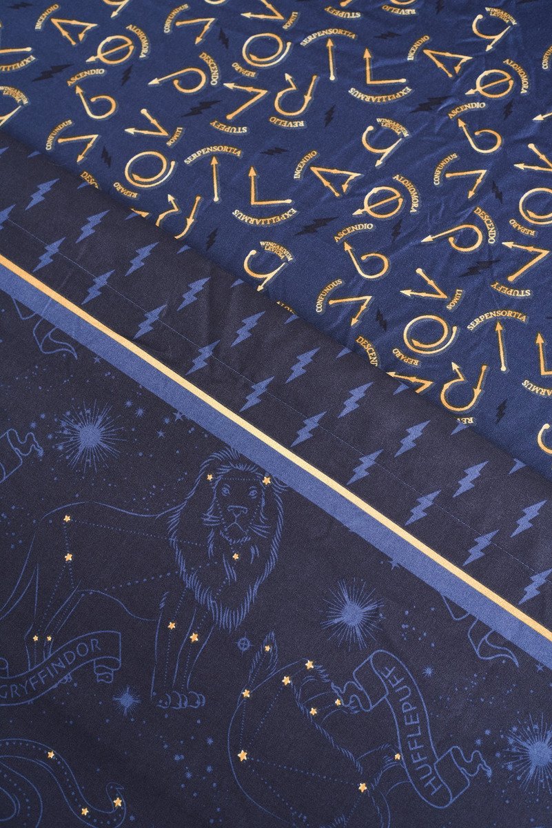 Juego De Sábanas 1 1/2 Plus Harry Potter Piñata Azul Harry Potter - Imagen 4