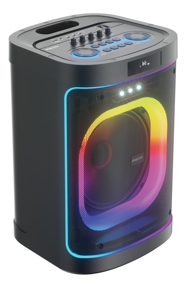 Torre De Sonido Philco Tp12000 7800w Karaoke - Imagen 4