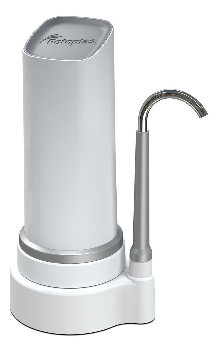 Filtro Purificador De Agua Rotoplas Sobre Mesada Max Blanco Red Domiciliaria