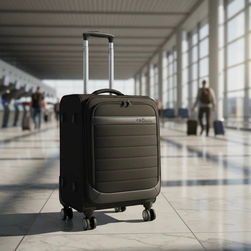 Valija Elf Mod. 24, Modelo I3415/24 Negra, Azul Petroleo - Imagen 11