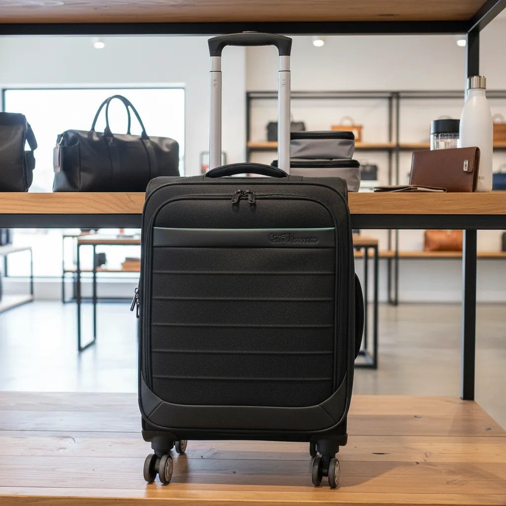 Valija Elf Mod. 24, Modelo I3415/24 Negra, Azul Petroleo - Imagen 6