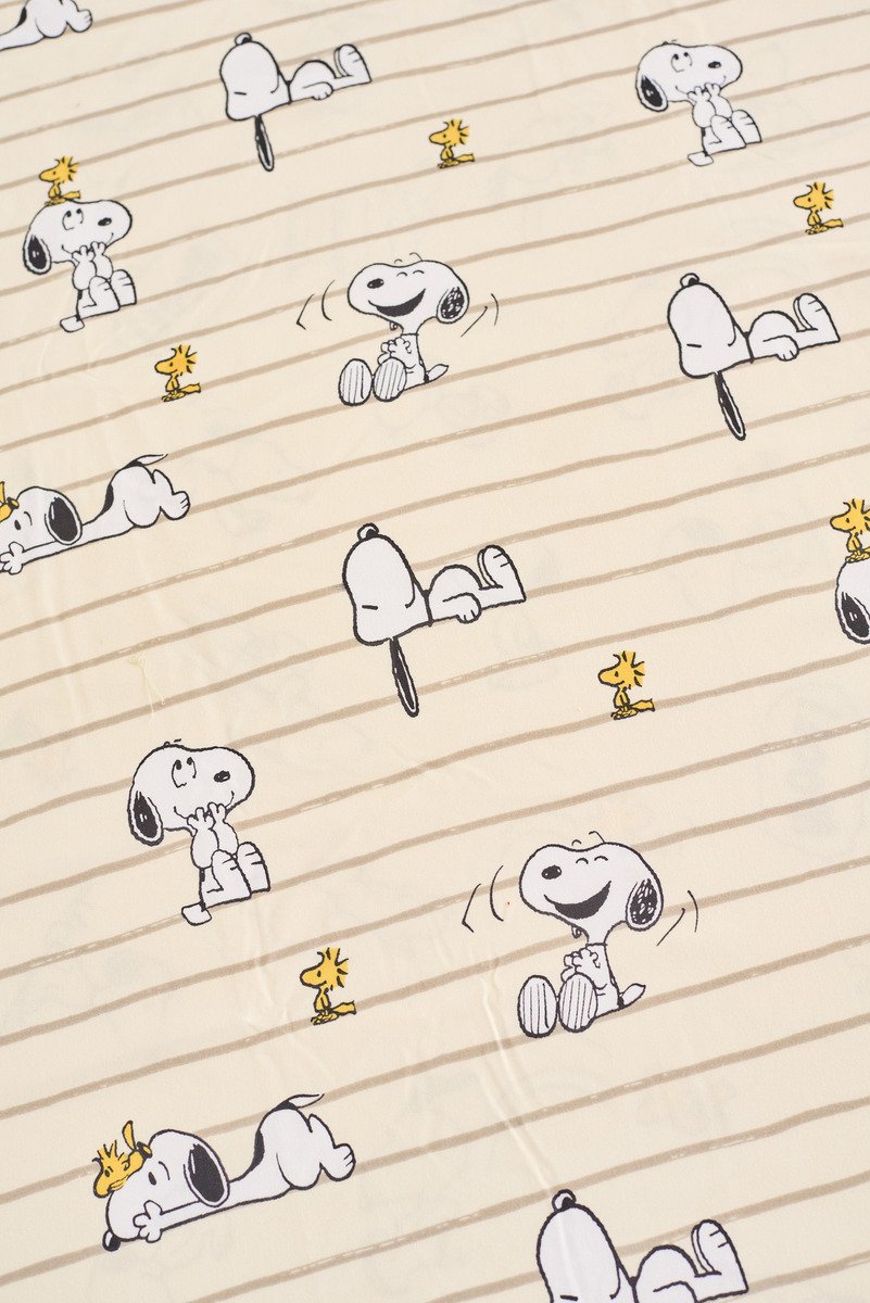 Juego De Sábanas 1 1/2 Plus Snoopy Piñata Beige Snoopy - Imagen 2