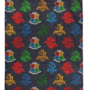 Frazada Flannel Super Soft Piñata Harry Potter Gris