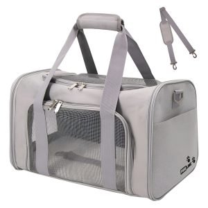 Transportadora Proline Para Mascotas Apta Cabina -vyppr130pi Gris