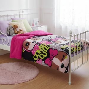 Frazada Corderito Piñata 1 1/2 Plaza Infantil Simones Personaje 2.3 Kg Simones