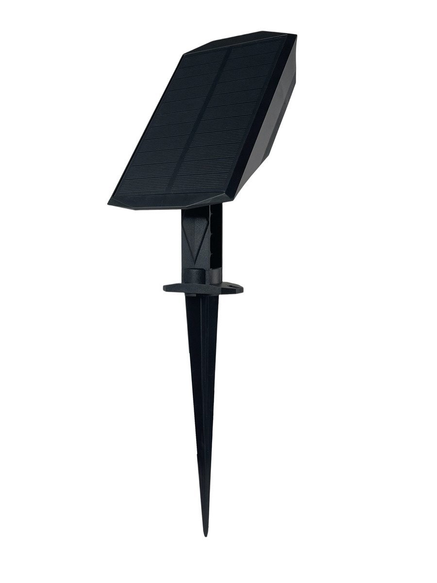 Luz Solar Led Rgb De Estaca Exterior 3 Colores Jardín Proline Negro - Imagen 2