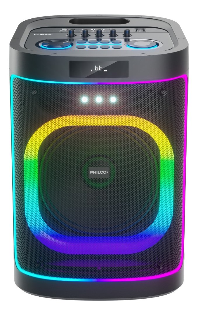 Torre De Sonido Philco Tp12000 7800w Karaoke