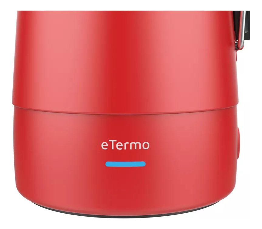 Termo Eléctrico Peabody Pe-eta1001r Rojo Dos En Uno 1lt - Imagen 8